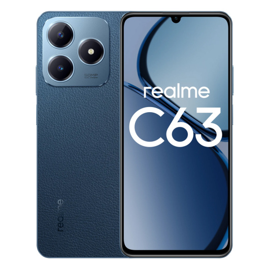 Realme C63 8/256Gb РСТ Синий