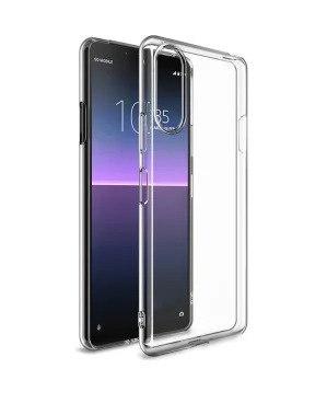 Силиконовый чехол для Sony Xperia 1 III Прозрачный