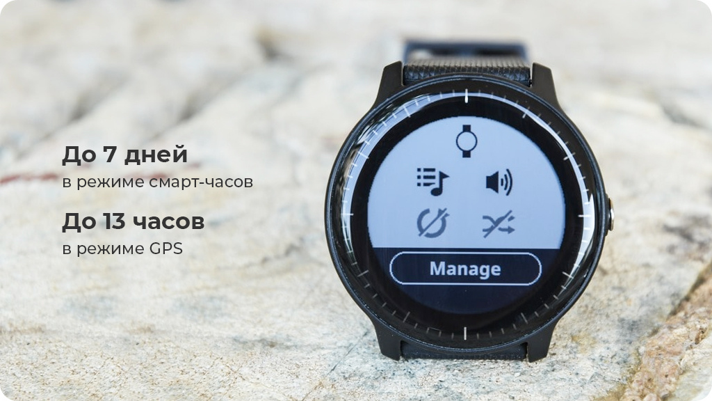 Умные часы Garmin Vivoactive 3 Серебристые