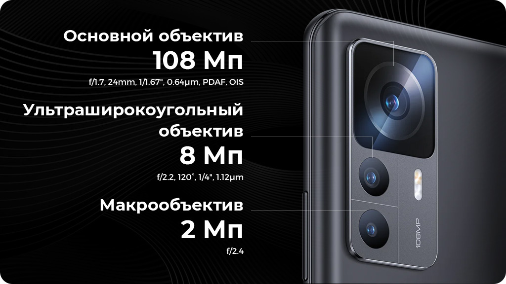 Xiaomi 12T 8/256Gb Синий Global Version